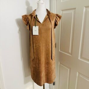 VOY Tan Mini Dress